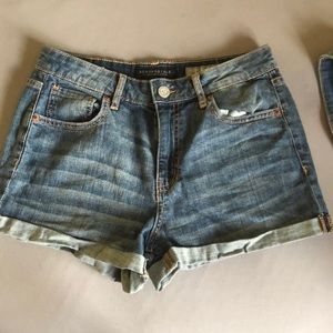 Aeropostale high waisted Jean shorts